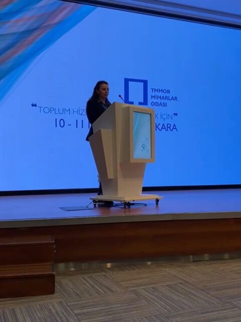 TMMOB Mimarlar Odası 50. Dönem Genel Kurulu’nda, Ortaca Temsilciliği Yönetim Kurulu Başkanı Ayşe Uyan, Muğla delegesi olarak söz almış ve endüstriyel tasarım odasının kurulmasına ilişkin görüşlerini paylaşmıştır.