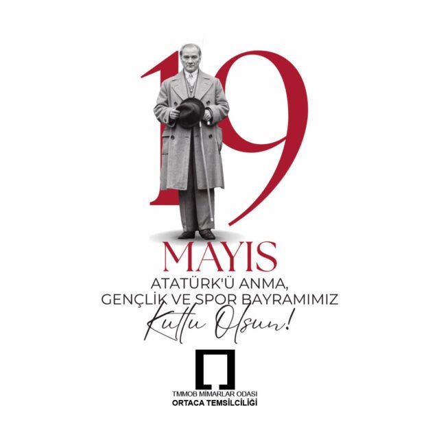 19 Mayıs Atatürk’ü Anma, Gençlik ve Spor Bayramımız Kutlu Olsun!